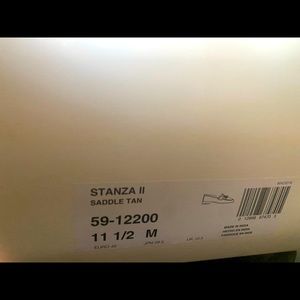 Johnston & Murphy Men’s Dress Shoes Size 11.5 Stanza II Saddle Tan